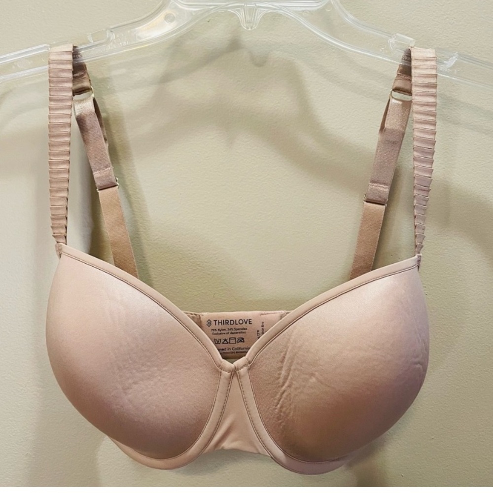 ThirdLove 24/7 Classic T-shirt Bra 30G Beige